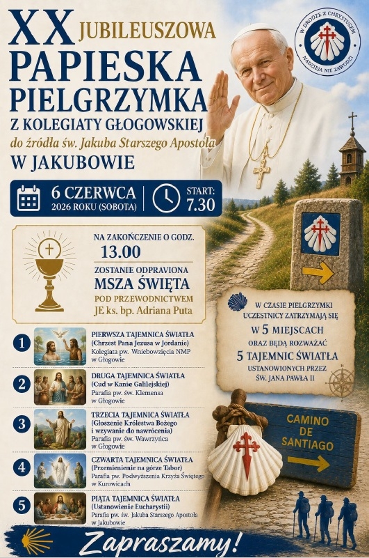 Pielgrzymka<br />
nie tylko dla Głogowian